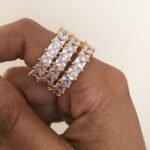 Eternity tennis rings - Image 2