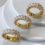 Eternity tennis rings