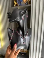 Alice vintage rose necklace set - Image 2