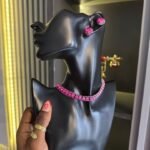 Crystal Tennis Necklace Set