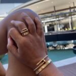 Cartier bracelet and ring set