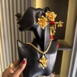 Gold Plated Necklace Set