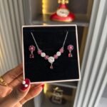 A+  KIMI ZIRCONIA NECKLACE SET