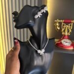 Butterfly Tennis Necklace Set