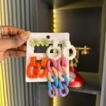 BADDIE RESIN EARRINGS