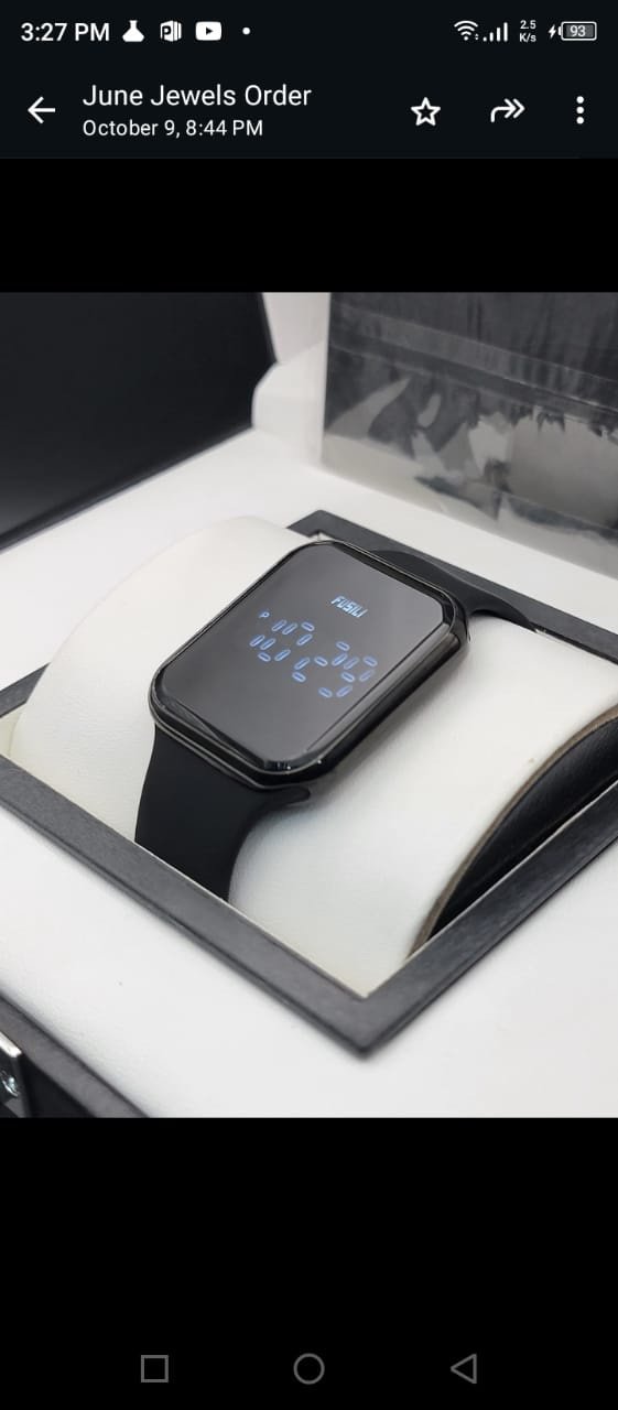 f20e3f48-3bd7-412d-9cc9-5edf40d1c7ad Fosil digital watch - Image 1