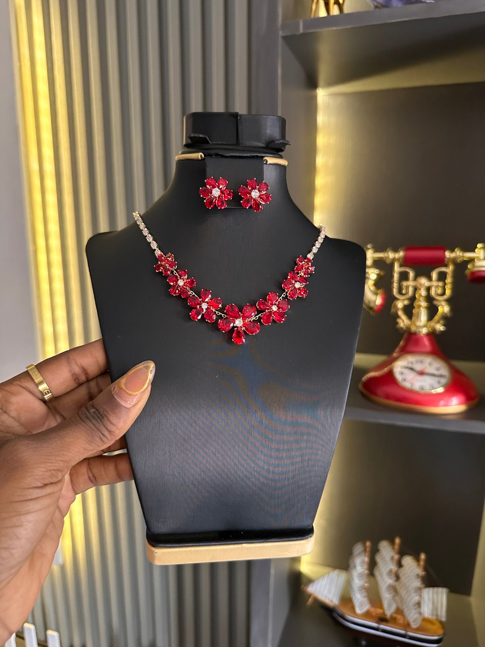 img_0142 A+ Bride Necklace set - Image 1