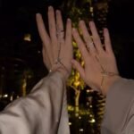 Diamond tassel bracelet and ring set - Image 2