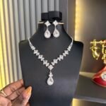 simple bridal necklace set junejewelries wholesale lagos