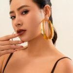 Big hoop earrings