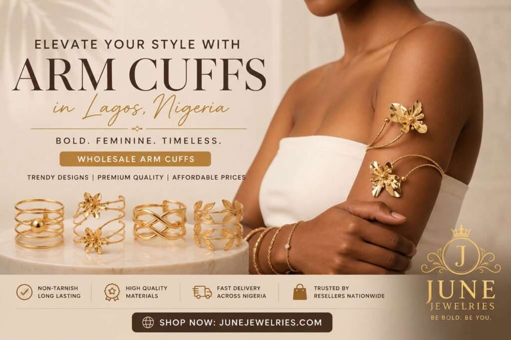 ARM CUFFS WHOLESALE IN LAGOS -JUNE JEWELRIES