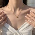 Couples love necklace