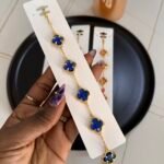 Glass vca bracelet
