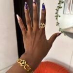 Mini Cuff Bracelet and ring set