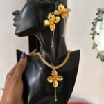 Gold Plated Necklace set