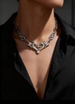 Gothic heart necklace