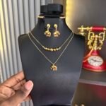 Goldie layered necklace set