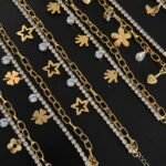 Crystal tennis bracelet