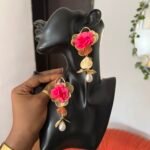 Flower earrings