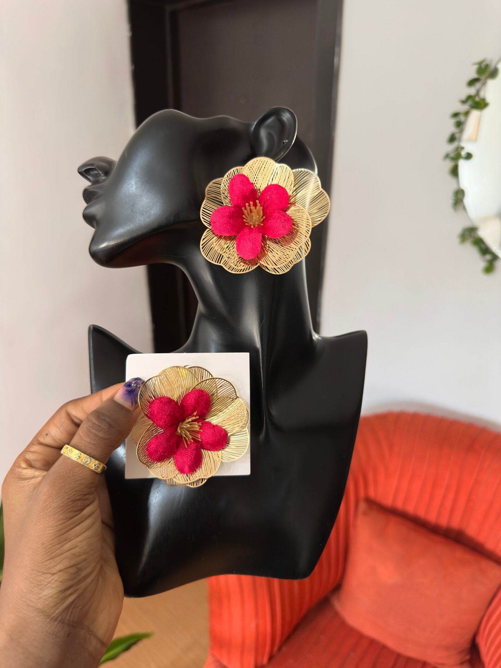 img_1693 Bloom earrings - Image 1
