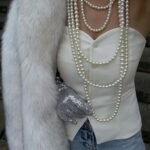 Pearlie layered necklace