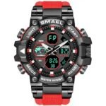 SMAEL ALLOY STEEL RUBBER BAND WRISTWATCH