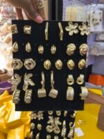 Earring deal ( 10 mixed earrings + 1 free earring stand ) - Image 2
