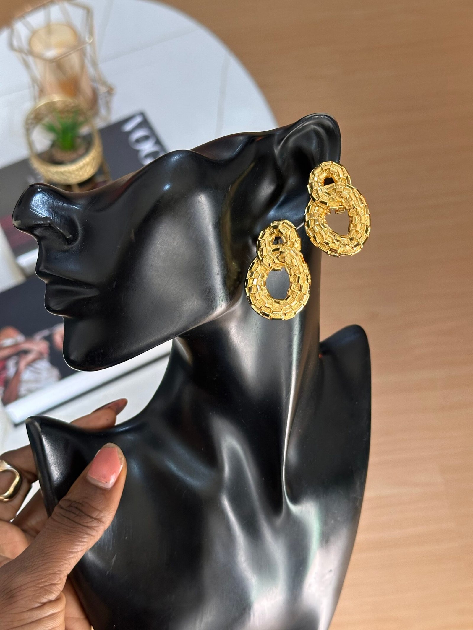 img_3886 Goldie earrings - Image 1