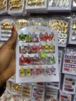 Full earring stacks ( it comes exactly as seen with the free stand ) - Image 2
