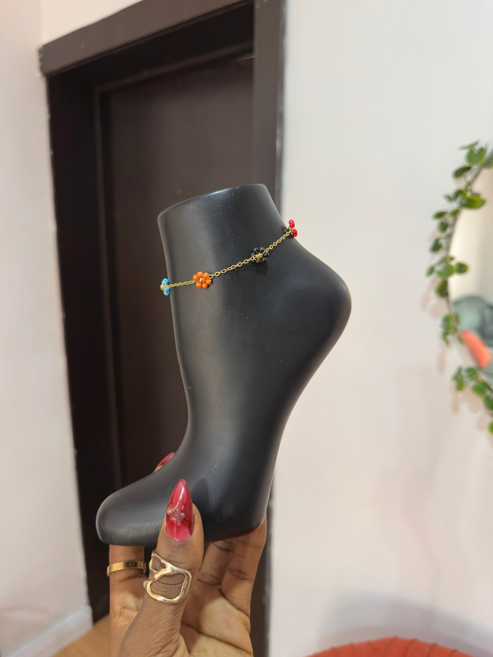 img_4327 Flower Anklet - Image 1