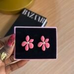 Candy steel earrings