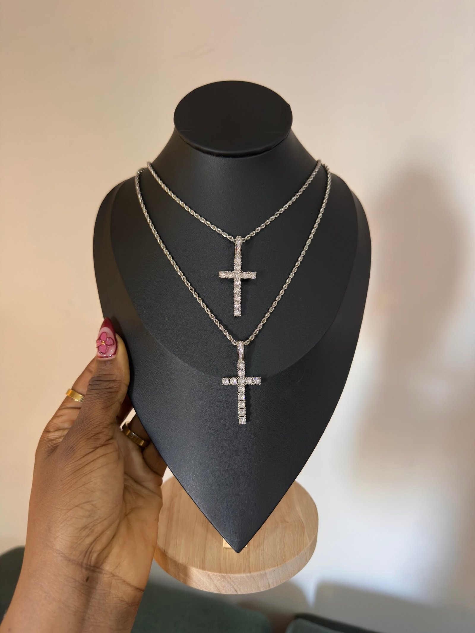 img_4773 Cross rope necklace - Image 1