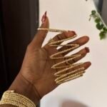Goldie spiral bracelet