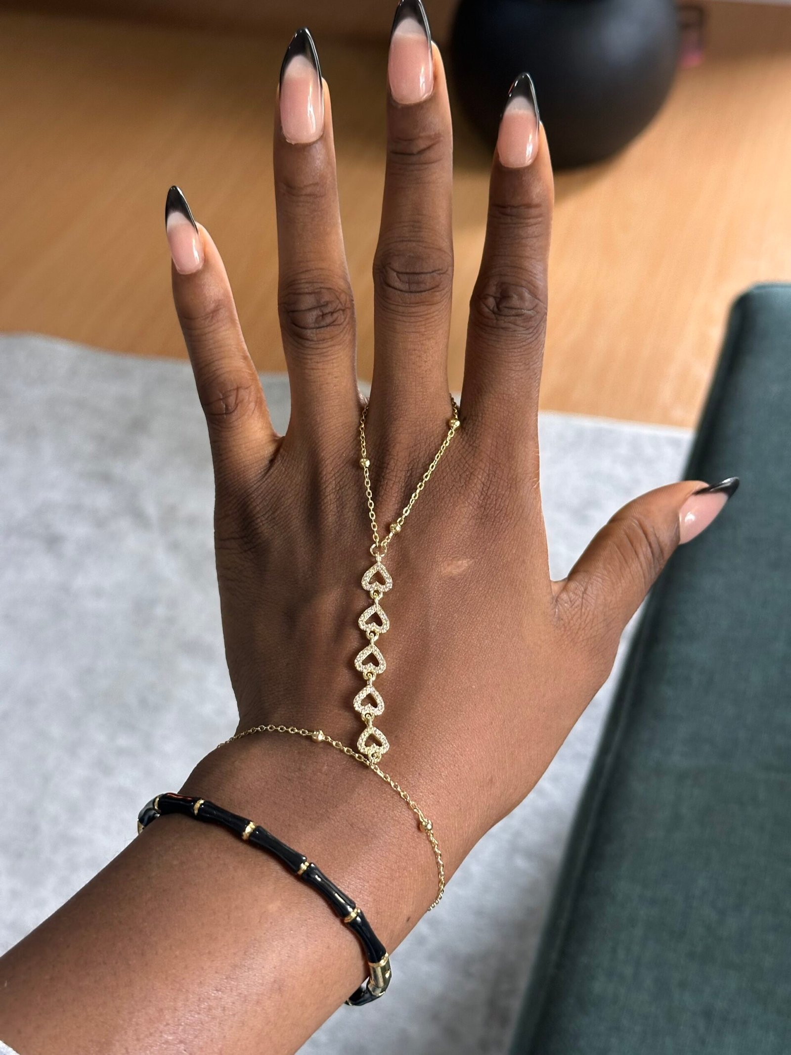 img_6216 Crystal zirconia ring and bracelet - Image 1