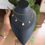 Designer layered necklace
