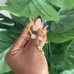 Zirconia love bracelet